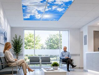 Wolkenhimmel für Wartezimmer