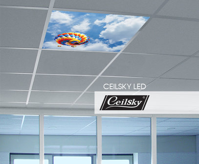 LED-Wolkenhimmel / Wolkendecke 1 Panel Einbau 60x60 / 62x62