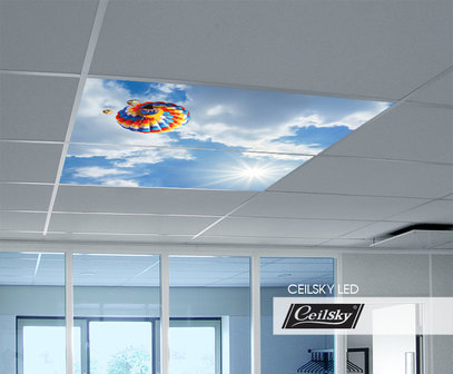 LED-Wolkenhimmel / Wolkendecke 2 Panels Einbau 120x60 / 125x62