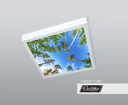 LED-Wolkenhimmel / Wolkendecke 1 Panel Aufbau 60x60
