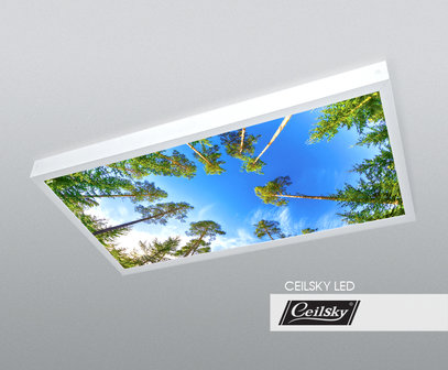 LED-Wolkenhimmel / Wolkendecke 1 Panel Aufbau 120x60