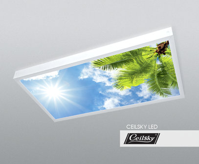 LED-Wolkenhimmel / Wolkendecke 1 Panel Aufbau 120x60