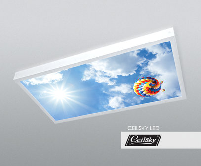 LED-Wolkenhimmel / Wolkendecke 1 Panel Aufbau 120x60