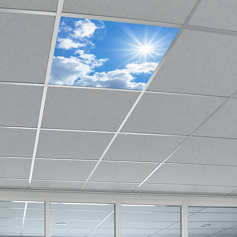 LED-Wolkenhimmel / Wolkendecke 1 Panel Einbau 60x60 / 62x62